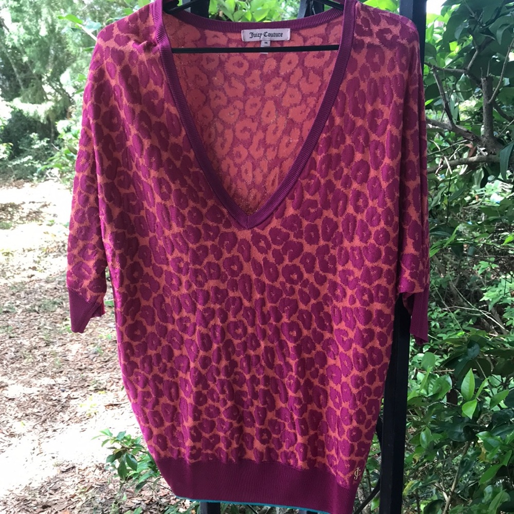 Juicy Couture pink Leopard